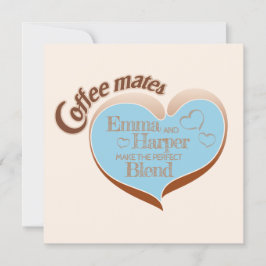 Tarjeta Coffee mates