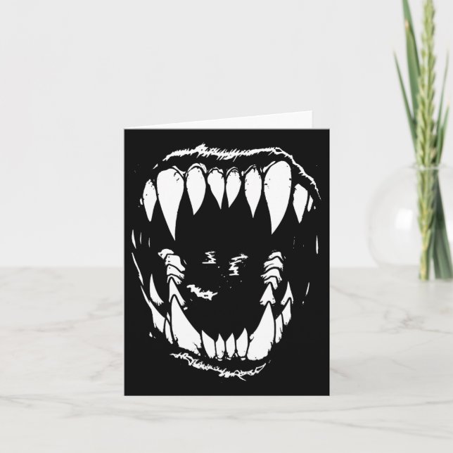 Tarjeta Coffins Y Coffee Funny Skeleton Halloween (Anverso)