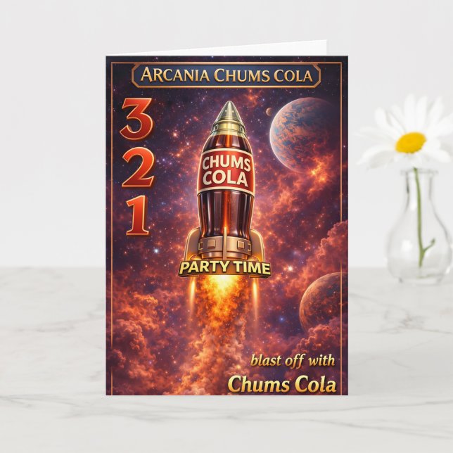 Tarjeta cohete de cola de chum de Arcadia lanzamiento cump (Planta pequeña)