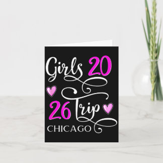 Tarjeta Coincidencia de grupo de vacaciones en Chicago