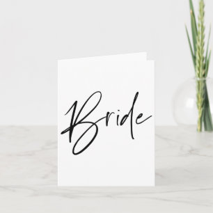 Tarjeta Coincidencia Preparándose Para La Novia Boda Y G