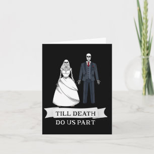 Tarjeta Coincidir con recién casada novia Groom hasta que
