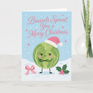 Tarjeta Col de Bruselas te desea una Feliz Navidad