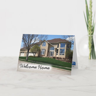 Tarjeta Coldwell Banker Notecard: Bienvenido a casa