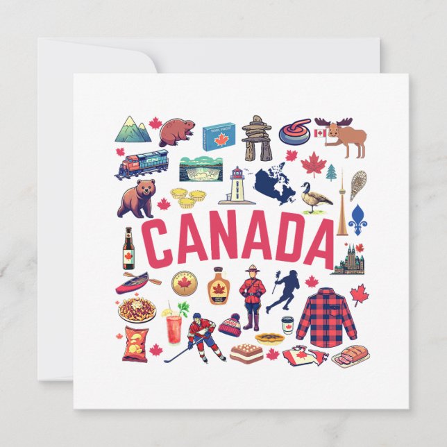 Tarjeta Colección de Canadá (Anverso)