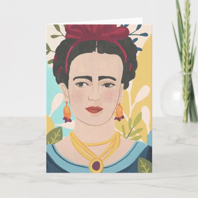 Tarjeta Colección de jardines de Frida (Anverso)