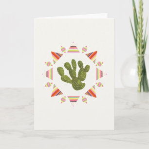 Tarjeta Colección de Llamarama   Cactus Circle
