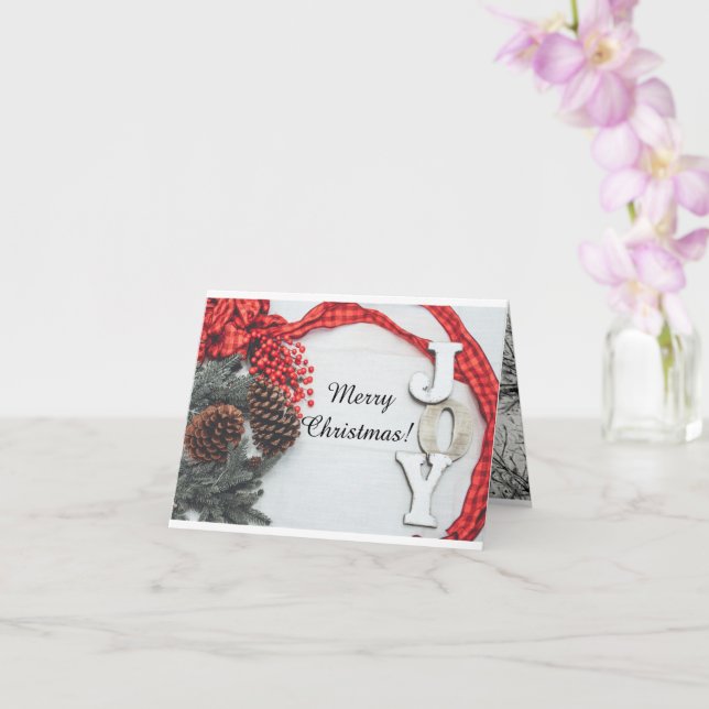 Tarjeta Colección de vacaciones de alegría y cinta (Orquídea)