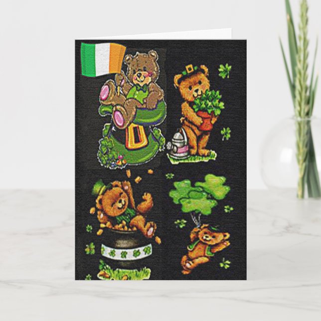 Tarjeta Colección del Día de San Patricio (Anverso)