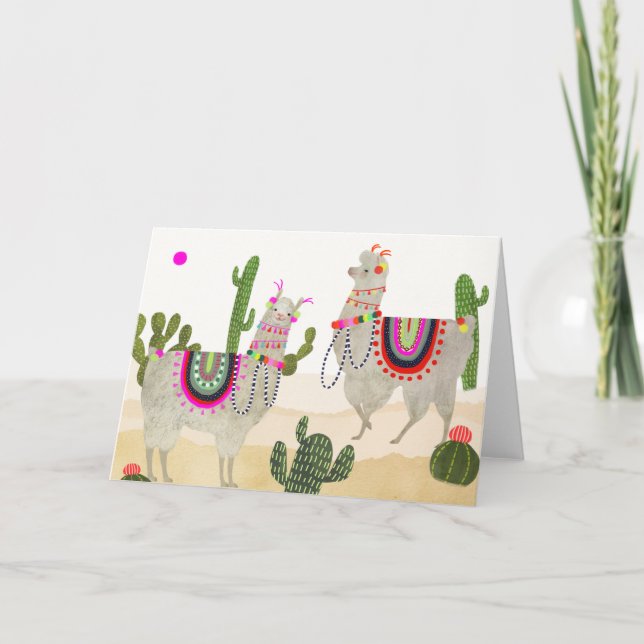 Tarjeta Colección el | Lllamas lindo de Llamarama (Anverso)