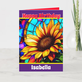 Tarjeta Colección exclusiva moderna y elegante de girasole