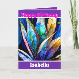 Tarjeta Colección floral única y elegante