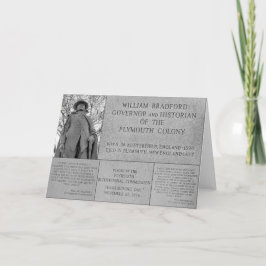 Tarjeta Colección Gov William Bradford