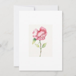 Tarjeta Colección Rosa elegante