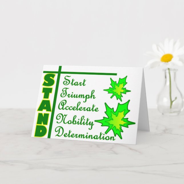Tarjeta Colección STAND (Planta pequeña)