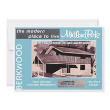 Tarjeta colectiva modelo Midland Park House