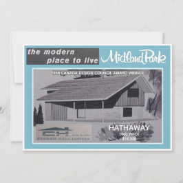 Tarjeta colectiva modelo Midland Park House