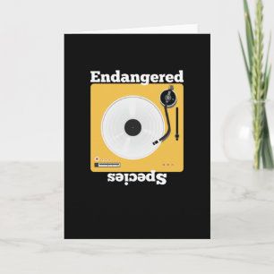 Tarjeta Colectores de registros Vinyl Lovers