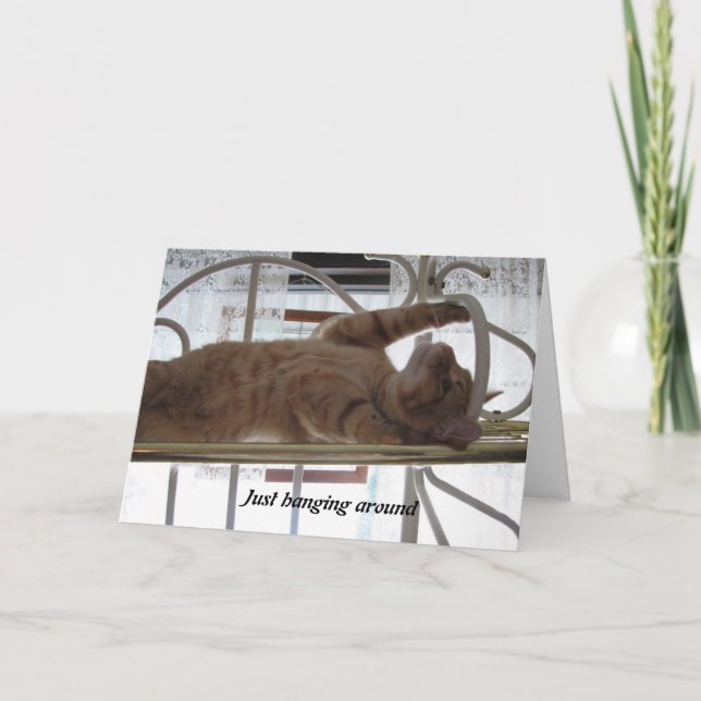 Tarjeta Colgando alrededor (Anverso)