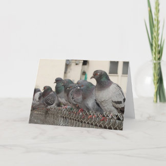 Tarjeta colgante con los muchachos