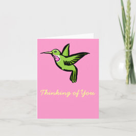 Tarjeta Colibrí