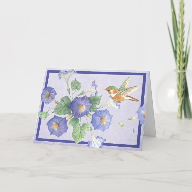 Tarjeta Colibrí (Anverso)