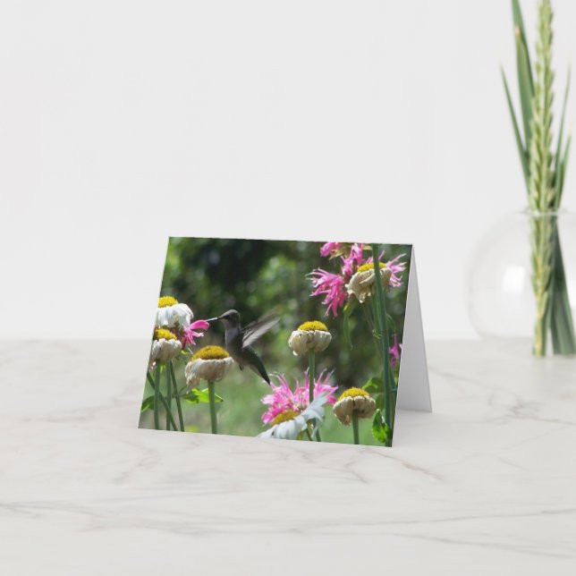 Tarjeta Colibrí 4 (Anverso)