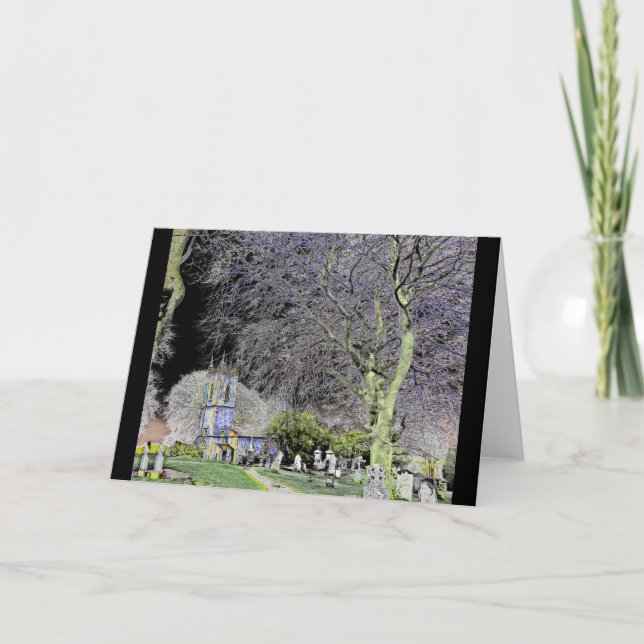 Tarjeta Colina del Cementerio de Tara (Anverso)