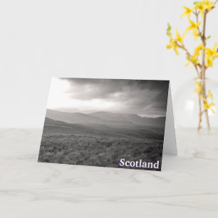 Tarjeta Colinas de Perthshire, Escocia