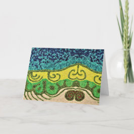 Tarjeta '' Colinas doradas '