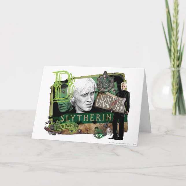 Tarjeta Collage de Draco Malfoy 1 (Anverso)