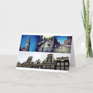 Tarjeta Collage de fotos Amsterdam 2