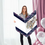 Tarjeta Collage de fotos Cardíaco 36 fotos Cualquier cumpl<br><div class="desc">Tarjeta de cumpleaños de Collage de fotos de corazón, apta para cualquier edad, que puede personalizar con hasta 36 fotos diferentes. También puede agregar el nombre de la persona de cumpleaños en la parte delantera y el mensaje de su personalizado dentro. El collage de fotos en forma de corazón está...</div>