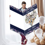 Tarjeta Collage de fotos Cardíaco 36 Imágenes Cualquier Ed<br><div class="desc">Tarjeta de cumpleaños de Collage de fotos de corazón, apta para cualquier edad, que puede personalizar con hasta 36 fotos diferentes. También puede agregar el nombre de la persona de cumpleaños en la parte delantera y el mensaje de su personalizado dentro. El collage de fotos en forma de corazón está...</div>