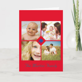 Tarjeta Collage de fotos Fab de estilo Guay Family