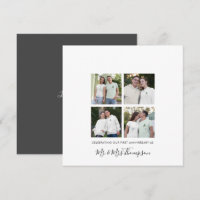 Collage de fotos Personalizado del Primer Aniversa