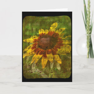 Tarjeta Collage floral de amor gitano en todas las ocasion