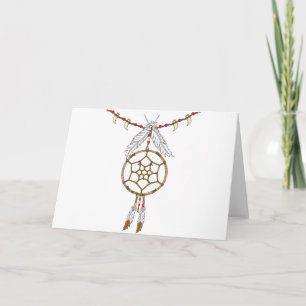 Tarjeta Collar Dream Catcher
