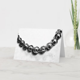 Tarjeta Collar gris