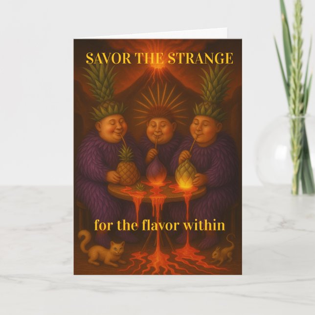 Tarjeta Collectable Glow Forth Greeting Card (Anverso)