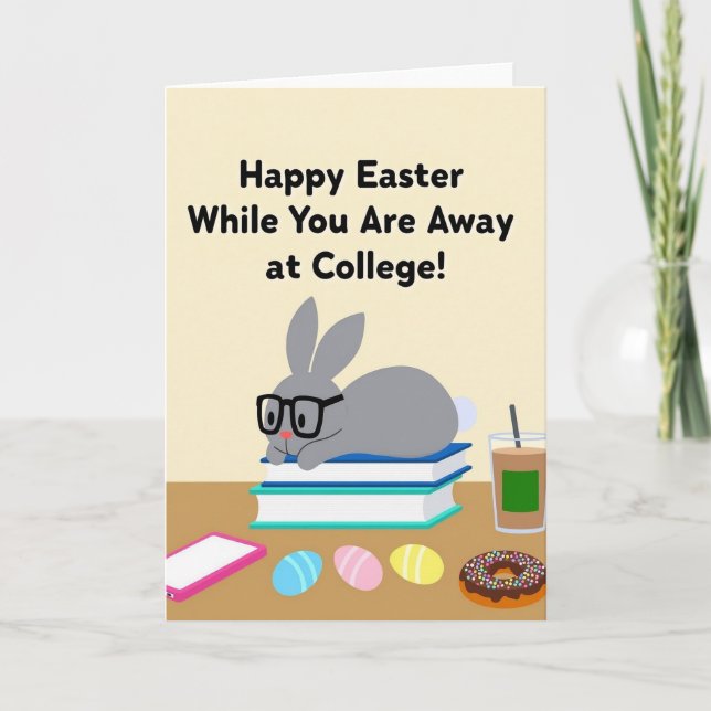 Tarjeta College Student Holiday Card (Anverso)