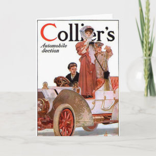 Tarjeta Collier's 1907 - J.C. Leyendecker, ilustrador