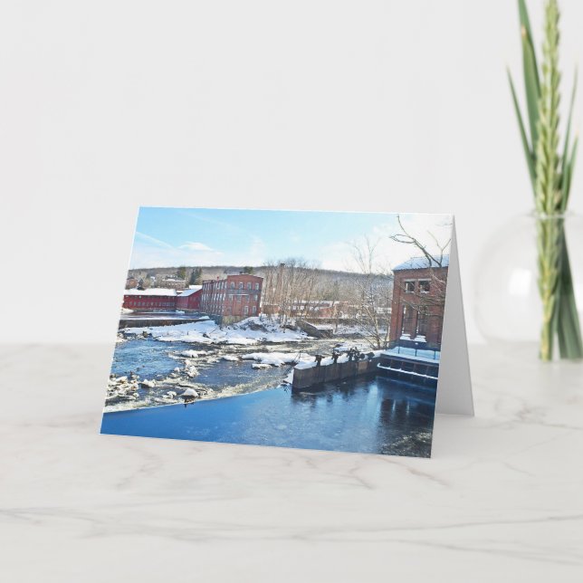 Tarjeta Collinsville Connecticut Notecard (Anverso)