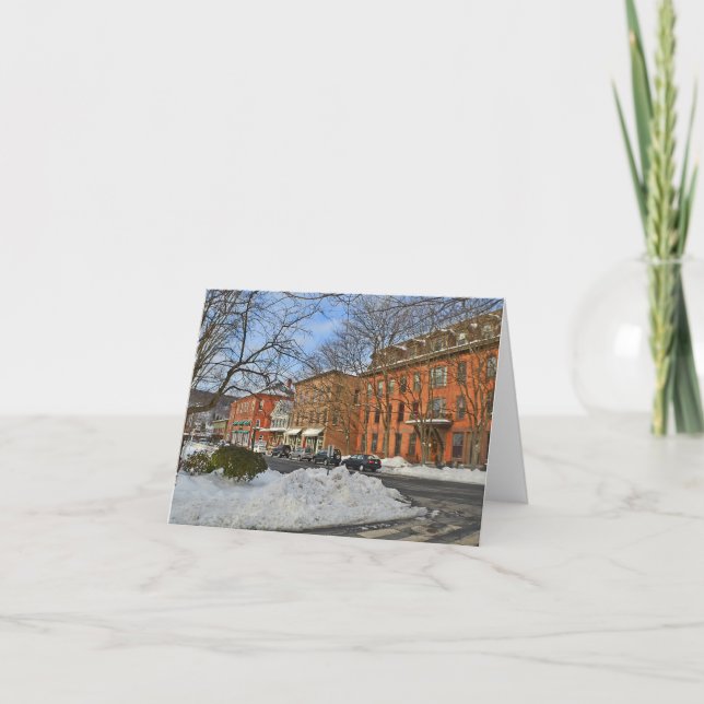 Tarjeta Collinsville Connecticut Notecard