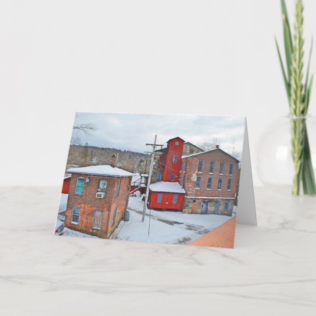 Tarjeta Collinsville Connecticut Notecard (Anverso)