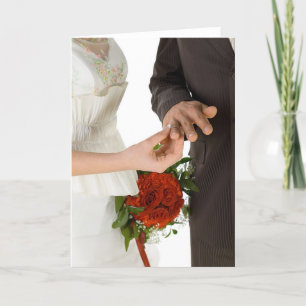 Tarjeta Colocar el anillo en el dedo