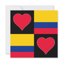 Colombia Bandera Corazón Patriótico Saludo Colombi