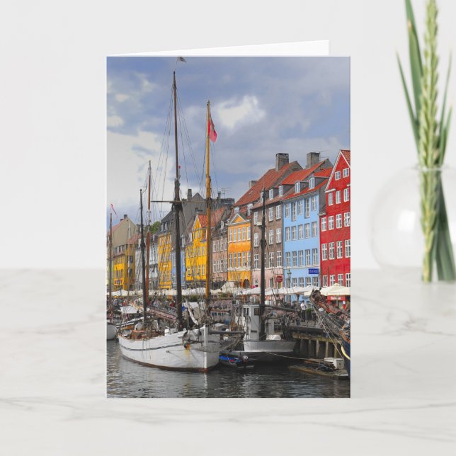 Tarjeta Color de Copenhague (Anverso)