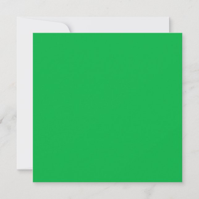 Tarjeta Color de la clave cromática Verde (Anverso)