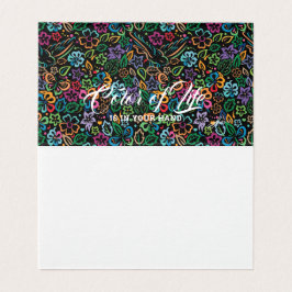 Tarjeta Color de la vida